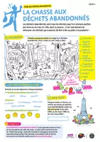 Aperçu - Préparation de séance / Séance complète - Cahier d'activités - Lutter contre les déchets abandonnés Cycle 2 - Page 1