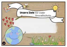 Vorschau - Arbeitsblätter - Unsere Ziele für mehr Umweltschutz - Seite 2