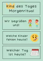 Vorschau - Bildkarten - Moderationskarten Morgenritual (Kind des Tages) - Seite 2