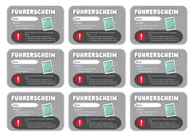Vorschau - Bildkarten - Führerschein Gerät - Klassenzimmer - Seite 3
