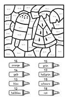 Vorschau - Arbeitsblätter - Rechenmalblatt Sommer - 4 Rechenmalblätter ZR 20 4-fach differenziert - Seite 1