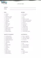 anteprima - Altro tipo di materiale - Lista / Planificador de viajes (in spagnolo) - Pagina 2