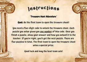 Vorschau - Spiele - ESCAPE ROOM/TREASURE HUNT 2.0 - five riddles + solutions - Seite 2