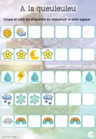 Aperçu - Feuilles d'exercices - Dossier d’occupation – la météo (GS) - Page de couverture
