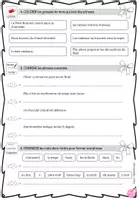Aperçu - Feuilles d'exercices - J’identifie un titre, un sous-titre, un paragraphe - Page 2