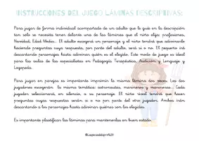 Vista previa - Hojas de trabajo - TALLER LENGUAJE: PERSONAJES Y JUEGOS - página 2