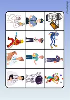 Vorschau - Arbeitsblätter - Wortschatz Bingo - Berufe (Klasse 1 und 2) - Seite 2