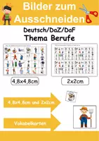 Vorschau - Arbeitsblätter - XXL Materialpaket Vokabelbilder - Wortschatz (Ständig wachsend!) - Seite 1