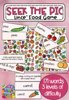 Vorschau - Spiele - Lince® Food Vocabulary Game - Finde das Bild - Deckblatt