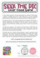 anteprima - Materiale di supporto/inclusione - Lince® Food Vocabulary Game - Trova l'immagine - Pagina 1