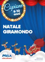 anteprima - Opere didattiche / Libri di testo - NATALE GIRAMONDO libro con canzoni - Pagina di copertina
