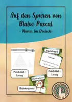 Vorschau - Stundenentwürfe - Auf den Spuren von Blaise Pascal - Muster im Dreieck (Kl. 3/4) - Deckblatt