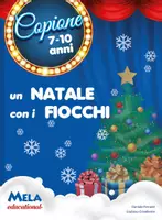 anteprima - Opere didattiche / Libri di testo - UN NATALE CON I FIOCCHI libro con canzoni - Pagina di copertina