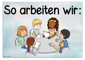 Vorschau - Bildkarten - Sozialformen - Transparenz-/Tafelkarten - Seite 2