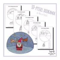 förhandsvisning - Pysselpaket 3D-pyssel diorama Högtider - sida 2