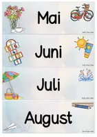 Vorschau - Poster - Dauerkalender/Tafelkalender Wasserfarbe (dt./ös.Version) - Seite 2