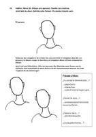 Vorschau - Arbeitsblätter - Describir personas - comprensión lectora, dibujar y hablar - Seite 3