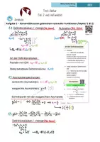 Vorschau - Unterrichtsreihen - ABITUR (mit allen möglichen Fragestellungen) - Lösungsvorschlag - Deckblatt