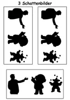 Vorschau - Arbeitsblätter - Berufe Schattenbilder - DaZ/DaF, Deutsch (Klasse 1 und 2) - Seite 2