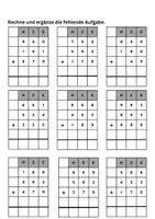 Vorschau - Arbeitsblätter - Zahlenraum bis 1000: schriftliche Addition und Subtraktion - Seite 2