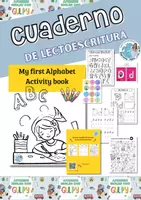 Vista previa - Hojas de trabajo - My first alphabet activity book. Cuaderno de lectoescritura - Portada