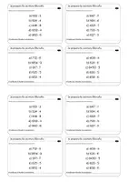 Aperçu - Autre type de ressources - Ceintures de calcul écrit P5 + P6 - Page 1