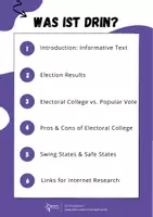 Vorschau - Unterrichtsreihen - US Presidential Election: Electoral College (US-Wahl) - Seite 1