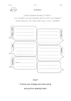 Vorschau - Arbeitsblätter - Verabredung Dialog Materialpaket - Deckblatt