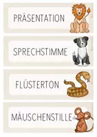 Vorschau - Bildkarten - Lautstärkeampel - beige - Seite 1