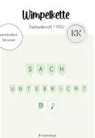 Vorschau - Anderer Materialtyp - Wimpelkette - Sachunterricht - Deckblatt