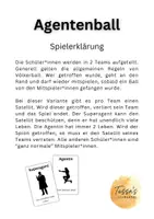 Vorschau - Spiele - Agentenball (Völkerball mit Rollen) - Seite 1