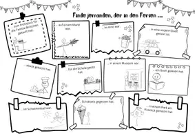Vorschau - Arbeitsblätter - Finde jemanden der, … - Spiel - Seite 2