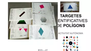 Vista previa - Refuerzo / NEE / Materiales de apoyo - Targes identificar polígons - página 1