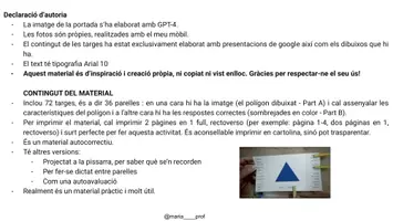 Vista previa - Refuerzo / NEE / Materiales de apoyo - Targes identificar polígons - página 3