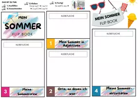 Vorschau - Arbeitsblätter - Flipbook Mein Sommer (Einstieg nach den Sommerferien) - Seite 2