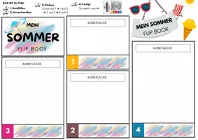 Vorschau - Arbeitsblätter - Flipbook Mein Sommer (Einstieg nach den Sommerferien) - Seite 3