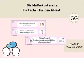 Vorschau - Unterrichtsreihen - Mathekonferenz Materialpaket - Seite 1