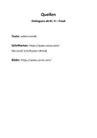 Vorschau - Bildkarten - Dialogue - Sprechprüfung (ab Kl.8/9, Food) - Seite 3