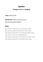Vorschau - Bildkarten - Dialogue - Sprechprüfung (ab Kl. 8/9, shopping) - Seite 3
