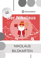 Vorschau - Bildkarten - Nikolaus Bildkarten - Deckblatt