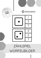 Vorschau - Spiele - Zählspiel Würfelbilder - Deckblatt