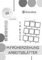 Vorschau - Arbeitsblätter - Arbeitsblätter Würfelbilder - Deckblatt
