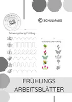 Vorschau - Arbeitsblätter - Arbeitsblätter Vorschule - Frühling - Deckblatt