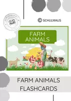 Vorschau - Bildkarten - Flashcards Farm - English - Deckblatt