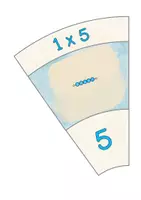 Vorschau - Fördermaterial/Inklusion - Legekreis - 1x1 mit 5 - Seite 3