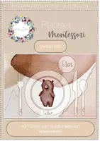 Vorschau - Anderer Materialtyp - Tischplatzset - Montessori - Bär - Frühkindliche Bildung - Deckblatt