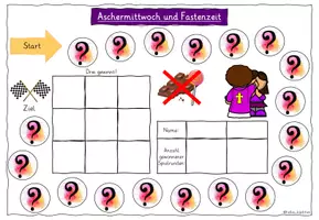 Vorschau - Spiele - Aschermittwoch und Fastenzeit Drei gewinnt BRETTSPIEL Kirchenjahr - Seite 2