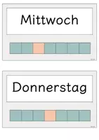 Vorschau - Präsentationen/Tafelbilder - Tafelkalender für jede Klassenstufe in grau-beige - Seite 2