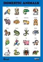 Aperçu - Matériel pour travaux manuels / dessin - Animaux - Mots Mêlés, Dictionnaires et Flap Books - Pack - Page 2