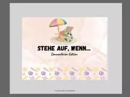 Vorschau - Spiele - Stehe auf, wenn... Sommerferien - Deckblatt